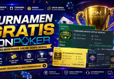 Turnamen Gratis IDN Poker : Cara Main Poker Online Tanpa Modal